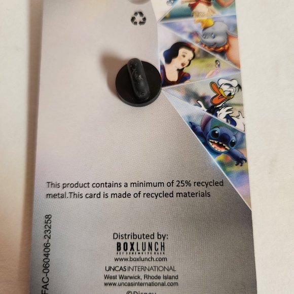 Disney 100 Steamboat Willie Pin Mickey Mouse Ship Steering Wheel Pin Authentic - Picture 3 of 3